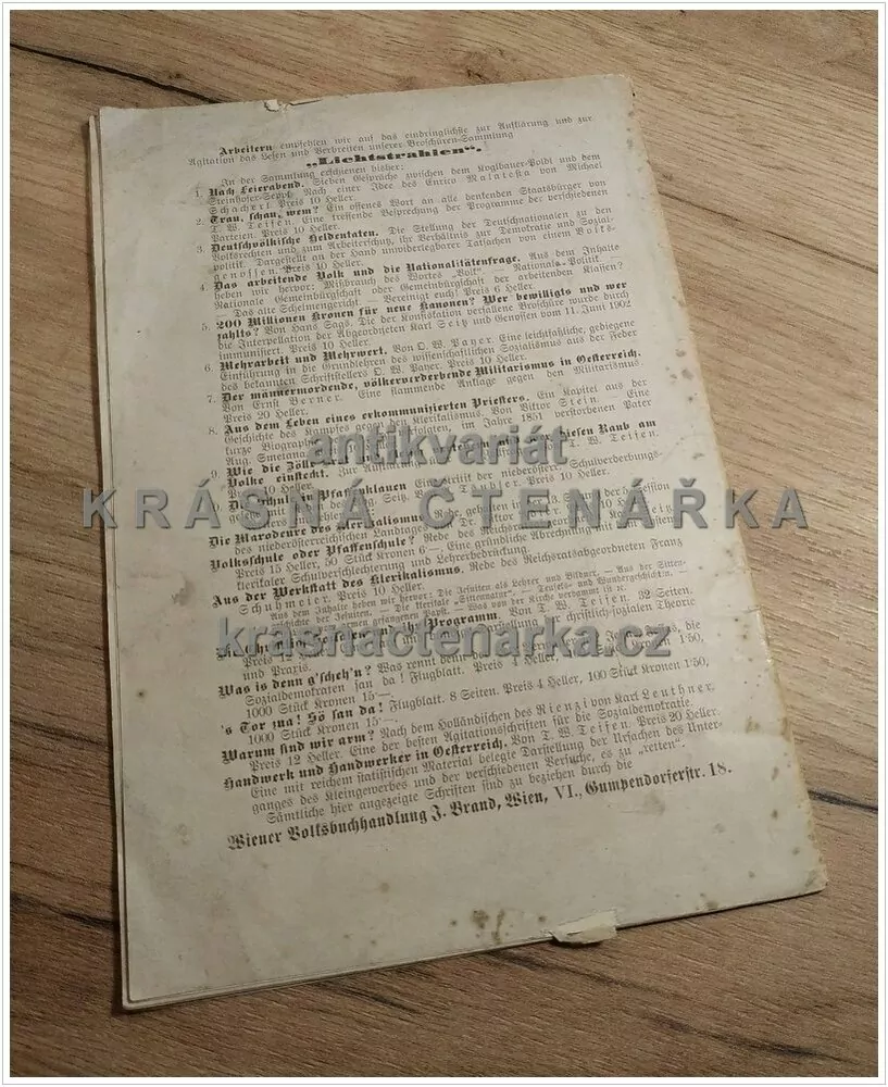 AUS EINEM K. U. K. MILITÄRSPITAL, DER FALL HANGLER (Nach den stenographischen Protokollen des Abgeordnetenhauses dargestellt)