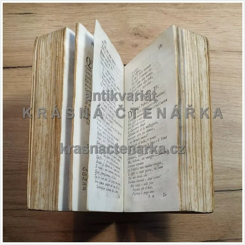 OPERE DRAMMATICHE, volume quinto + volume sesto (Metastasio Pietro), vydáno 1752