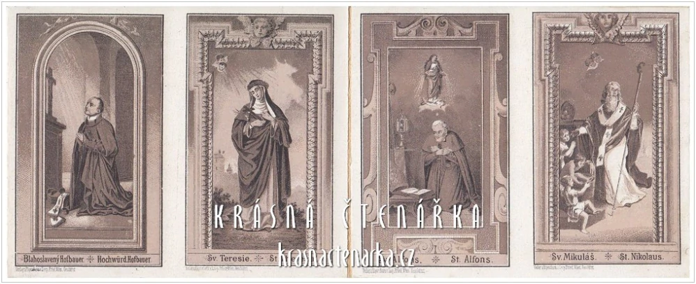 PŘÍBRAM, Album Svaté Hory, vydáno cca 1900