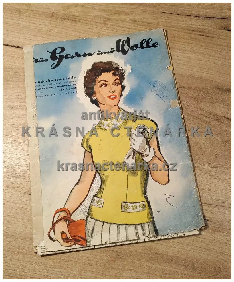 AUS GARN UND WOLLE, Handarbeitsmodelle ... Heft 35 / 1958