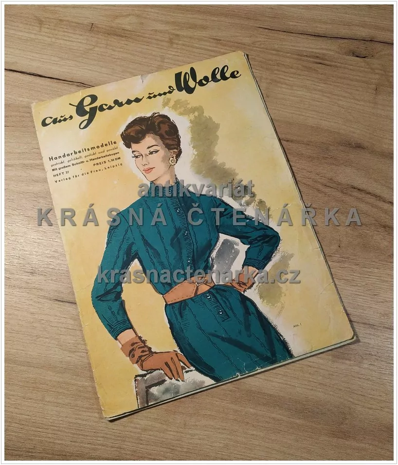 AUS GARN UND WOLLE, Handarbeitsmodelle ... Heft 37, 1958