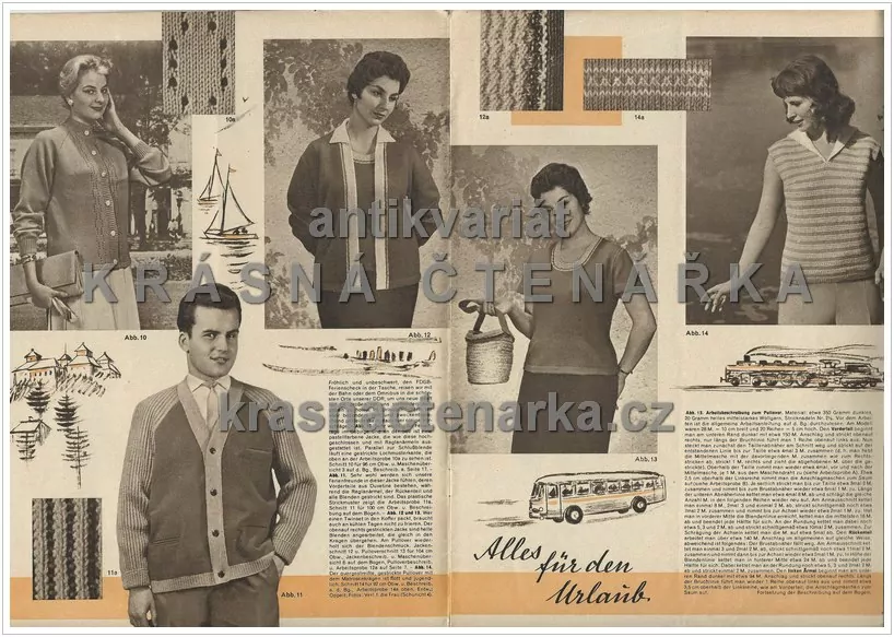 AUS GARN UND WOLLE, Handarbeitsmodelle ... Heft 39, 1959