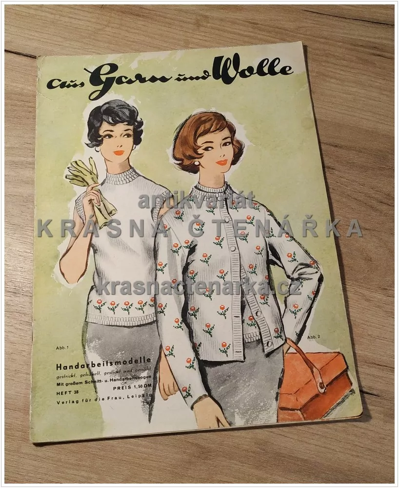 AUS GARN UND WOLLE, Handarbeitsmodelle ... Heft 38, 1959