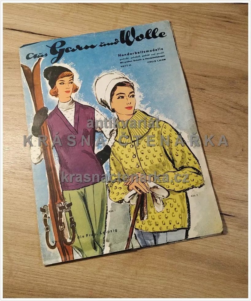 AUS GARN UND WOLLE, Handarbeitsmodelle ... Heft 45, 1960