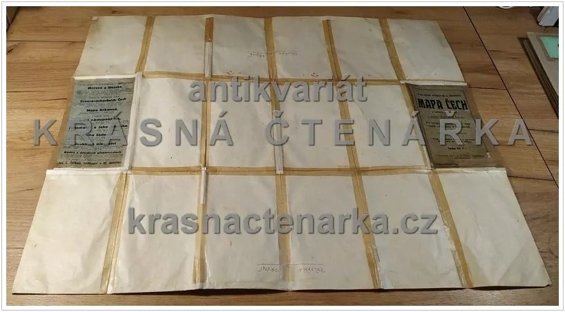 MAPA: MÍSTOPISNÁ MAPA ČECH