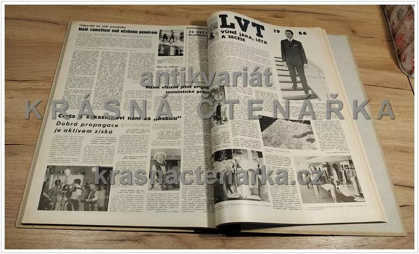 TANVALDSKÝ TEXTILÁK, noviny pracujících n. p. Seba 