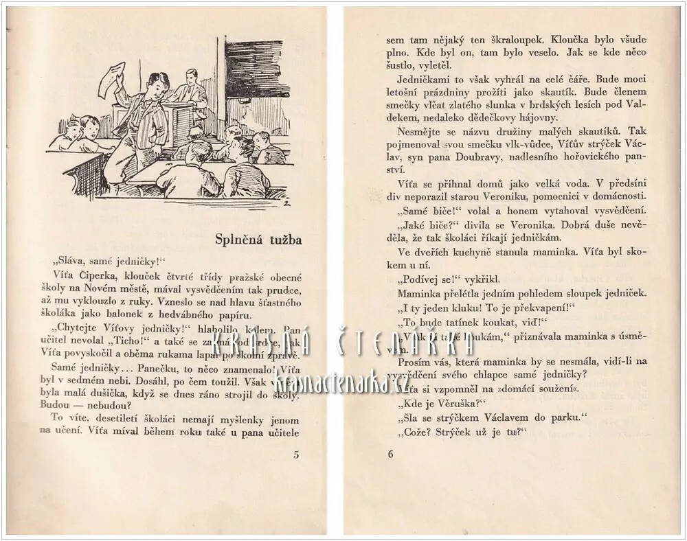 SKAUTÍK ČIPERKA (Kubička Josef, il. Živný / Novák)