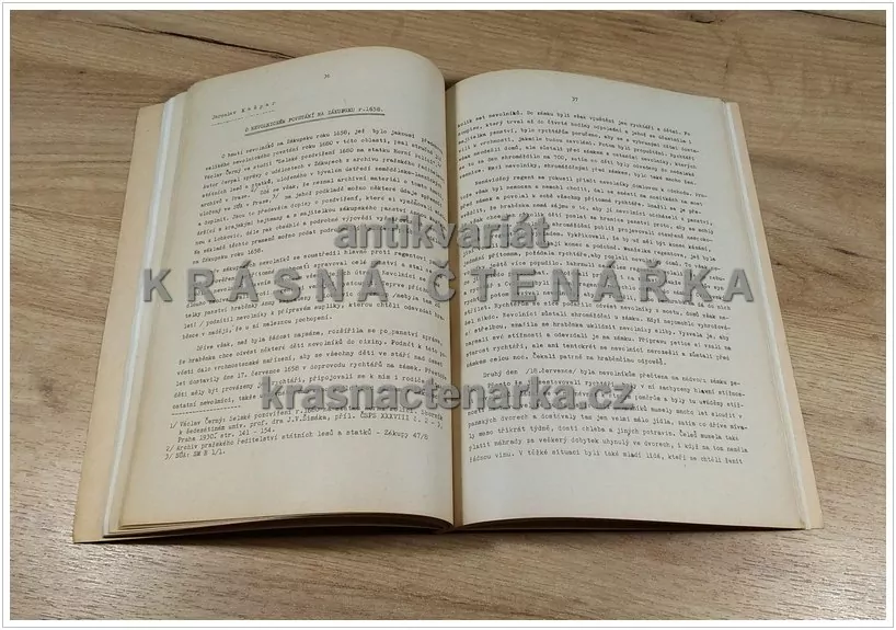 ZÁPISKY KATEDRY ČESKOSLOVENSKÝH DĚJIN A ARCHIVNÍHO STUDIA 1956 / č. 4