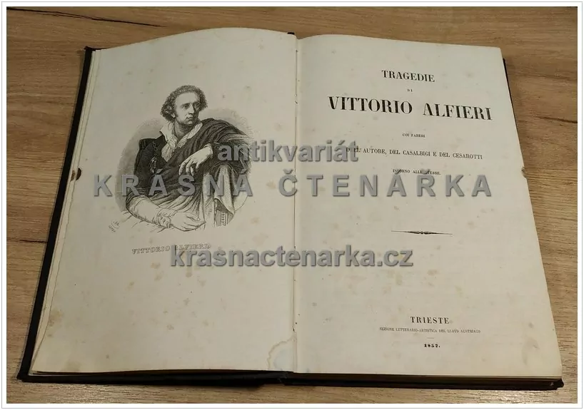 TRAGEDIE (D1) (Alfieri Vittorio), vydáno 1857