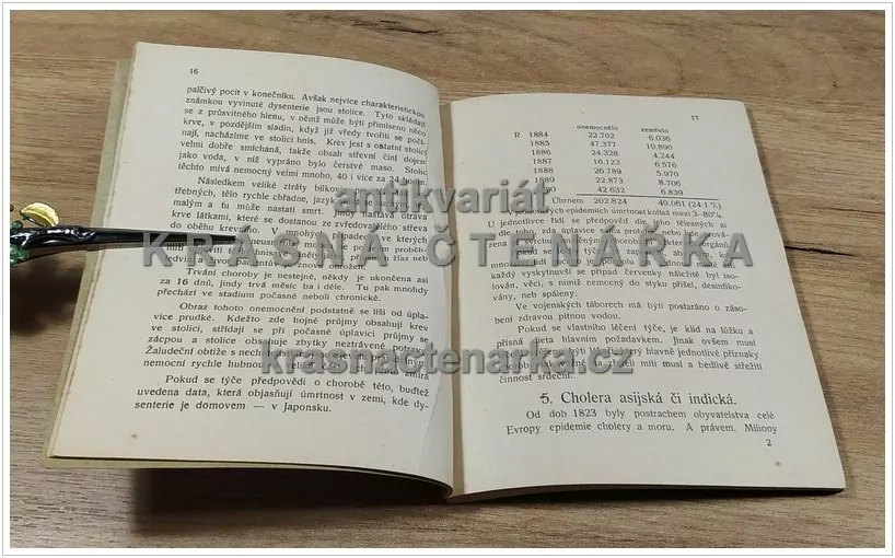 CHOLERA, tyfus, úplavice, mor, neštovice a jiné nakažlivé choroby v době válečné a boj proti nim (Novotný František)