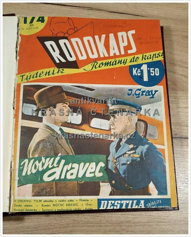 RODOKAPS, Romány do kapsy (10 různých čísel)