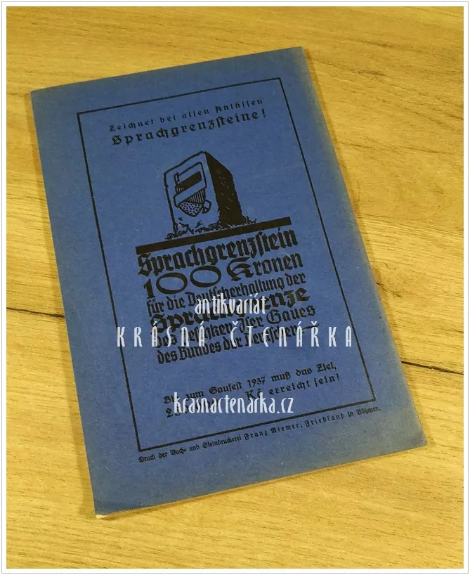 IN TREUE VEREINT, 1935 (Svaz Němců v Čechách, župa Jeschken-Iser-Gau)