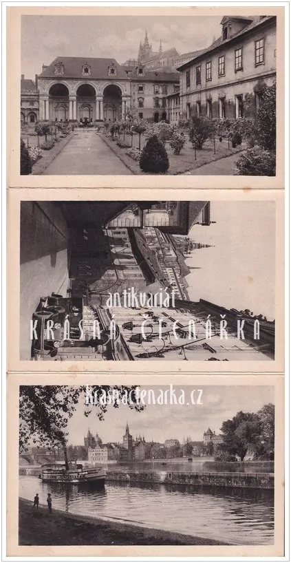PRAHA (Leporelo s 12 ks pohlednic)