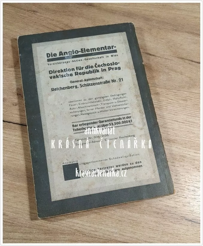 45. JAHRBUCH DES DEUTSCHEN GEBIRGSVEREINES 1935 Reichenberg u. Gablonz a/N. (Ročenka Liberec, Jablonec n/N. a okolí)