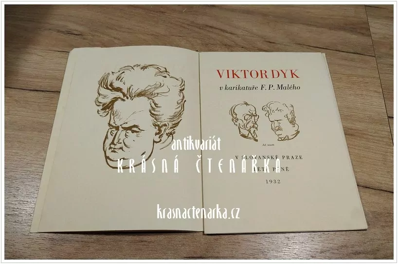 VIKTOR DYK v karikatuře F. P. Malého (il. Malý Pavel František)
