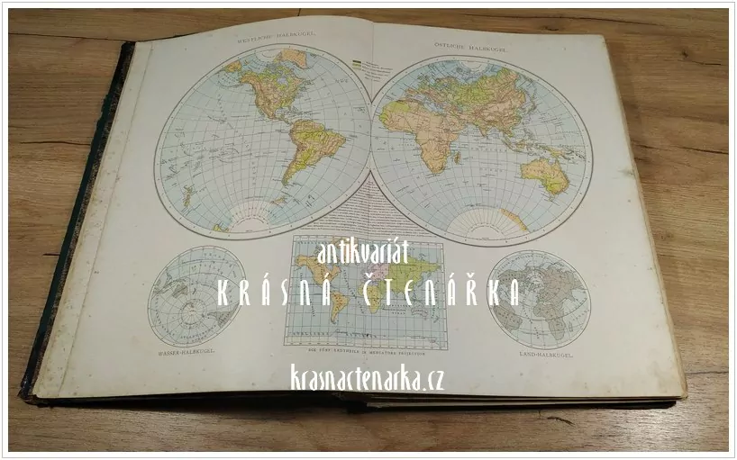 Richard Andree's ALLGEMEINER HANDATLAS (1881)