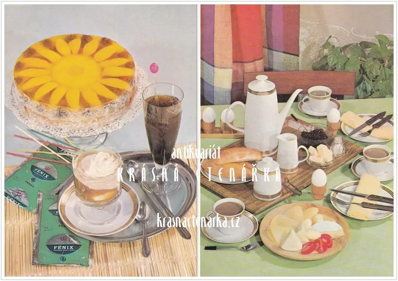 REKLAMNÍ materiál: POTRAVINÁŘSKÝ OBCHOD - LAHODNÁ KÁVA (konvolut 9 ks)