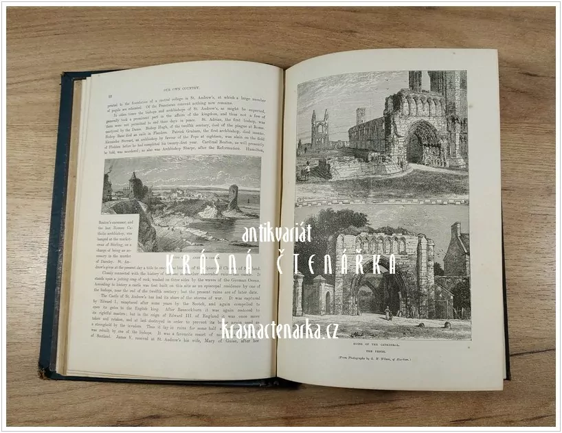 OUR OWN COUNTRY, Decriptive, Historical, Pictorial, 2 díly, vydáno cca 1890