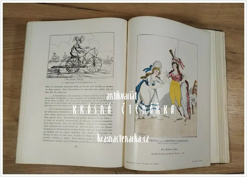 DIE FRAU IN DER KARIKATUR (Fuchs Eduard)