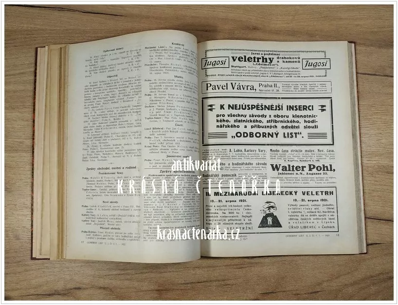 ODBORNÝ LIST ÚSTŘEDNÍ JEDNOTY DETAILÉRŮ oboru klenotnického, zlatnického, stříbrnického a hodinářského