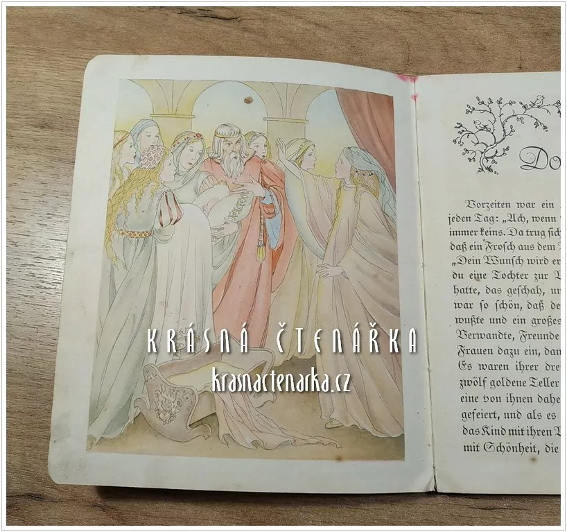 DORNRÖSCHEN, Ein Märchen-Bilderbuch mit Bildern von Brünhild Schlötter