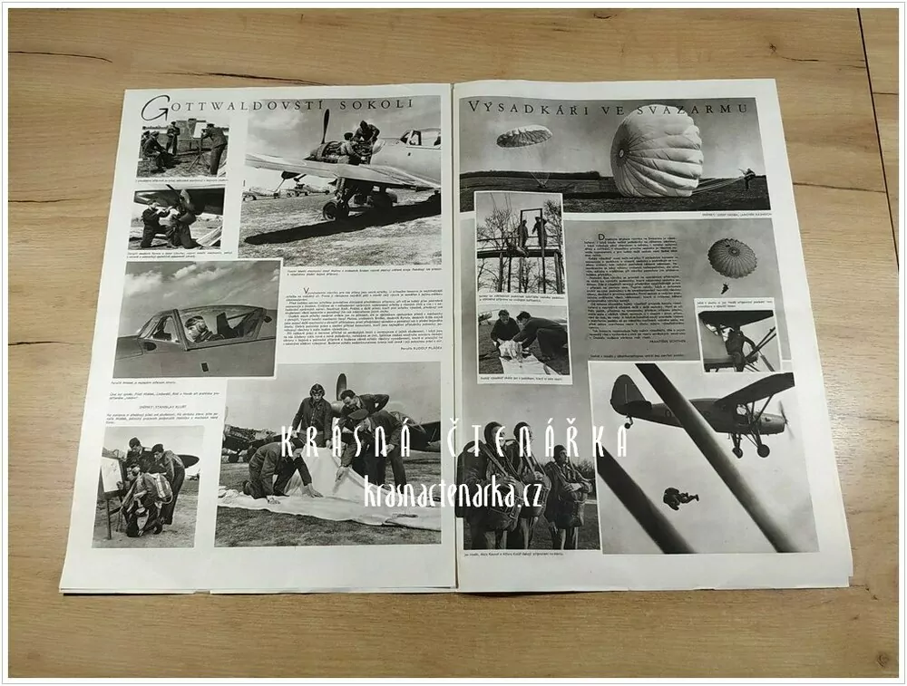 ČESKOSLOVENSKÁ ARMÁDA, číslo 10/1953, Antonín Zápotocký na obálce