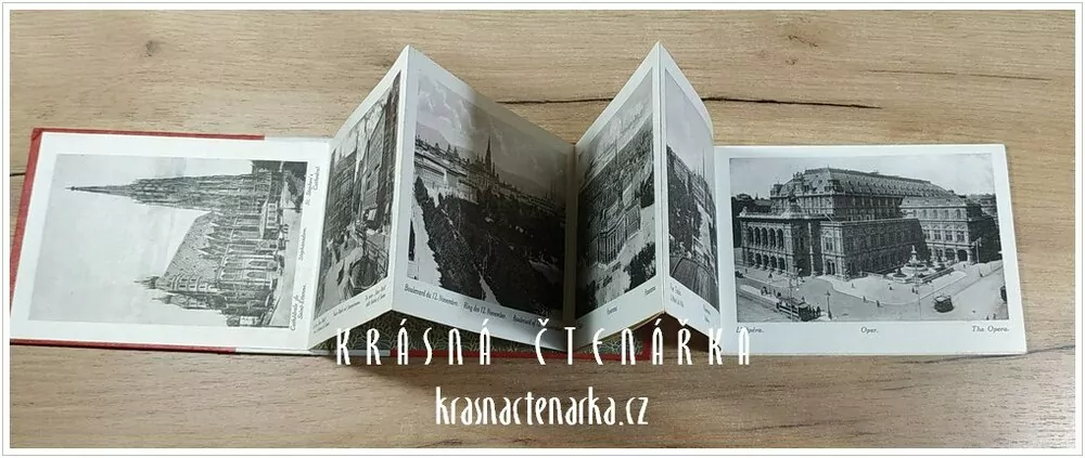 WIEN, Turistické obrázkové leporelo