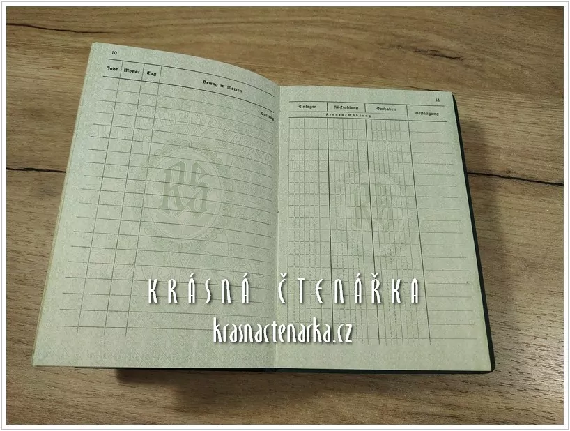 SPARKASSENBUCH, Reichenberger Sparkasse (Liberec)