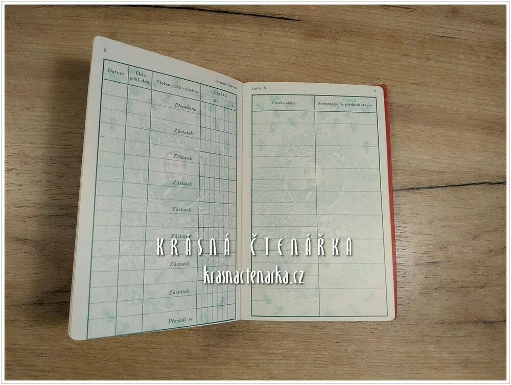 VKLADNÍ KNÍŽKA u společenstva Kampelička, Mašov u Turnova