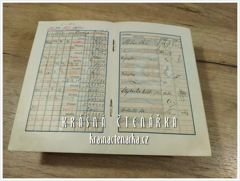 VKLADNÍ KNÍŽKA, Banka československých legií, Praha