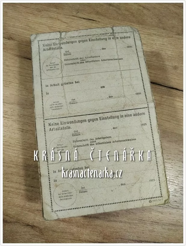 ARBEITER-LEGITIMATIONSKARTE