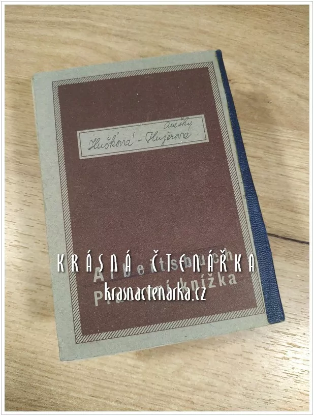 PRACOVNÍ KNÍŽKA, Republika Československá