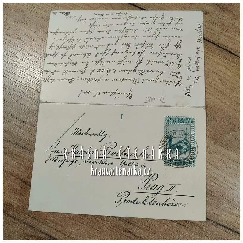 KORESPONDENČNÍ LÍSTEK pro pana Procházku z Prahy, 2 ks, razítko SARAJEVO - MILIT. POST