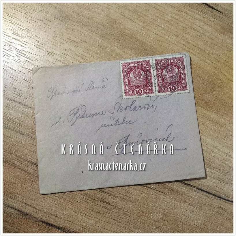 OBÁLKA či DOPISNICE z roku 1918 i s dopisem