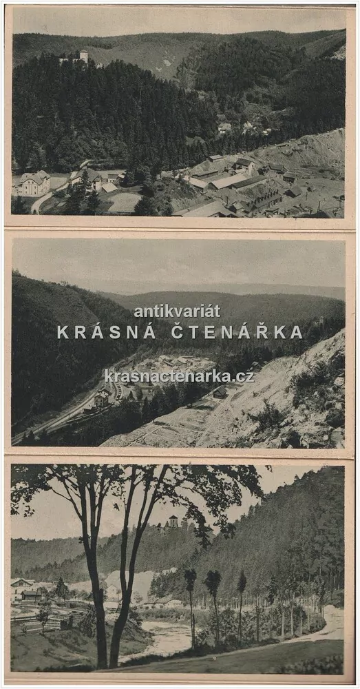 LITICE NAD ORLICÍ (soubor 10 ks pohlednic)