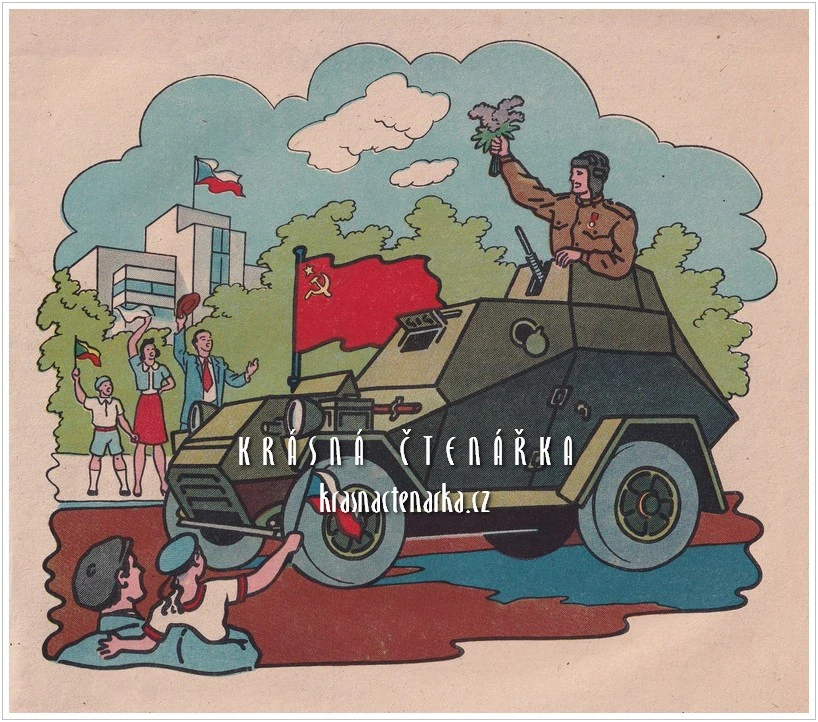 Omalovánky: BUDOVATELSKÁ / VOJENSKÁ / KOMUNISTICKÁ  tematika - propaganda