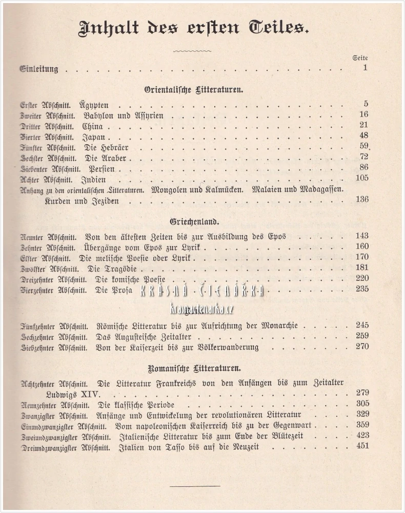 GESCHICHTE DER FREMDEN LITERATUREN I.-II. (Leixner, Otto von) (Dějiny světových literatur)