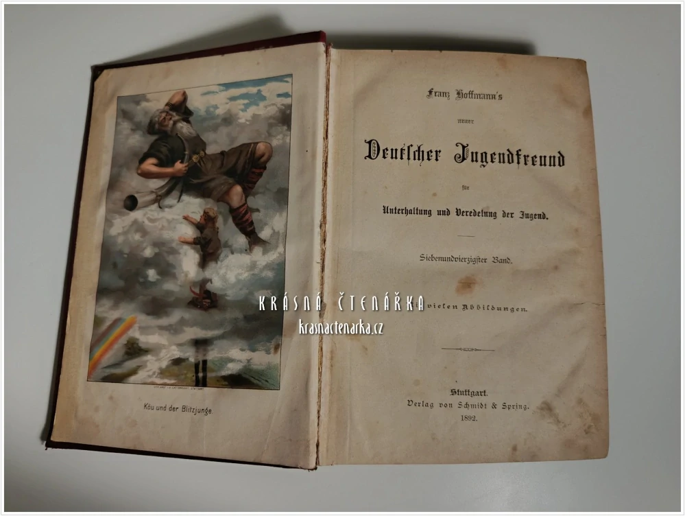 Franz Hoffmann's neuer DEUTSCHER JUGENDFREUND für Unterhaltung und Veredelung der Jugend, 47. Band, 1892