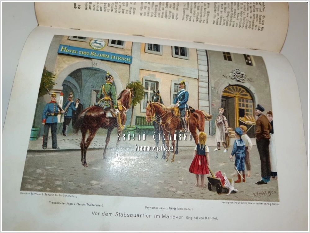 DEUTSCHLANDS RUHMESHALLE, Band I. (Hermann Müller-Bohn) | Historická obrazová publikace, německé dějiny