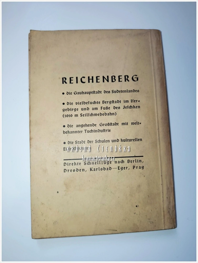 CHRONIK DER GAUHAUPTSTADT REICHENBERG (Syrowatka Josef) | Historická kronika města Liberec