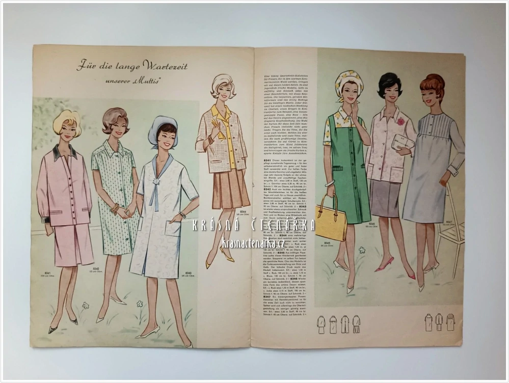 MODE UND SCHNITT Heft 083/1965 | Módní časopis s krejčovskými střihy z NDR