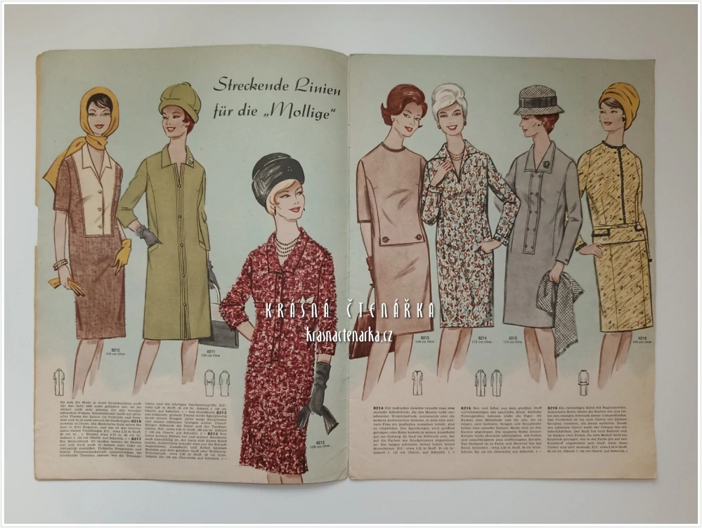 MODE UND SCHNITT Heft 082/1965 | Módní časopis s krejčovskými střihy z NDR