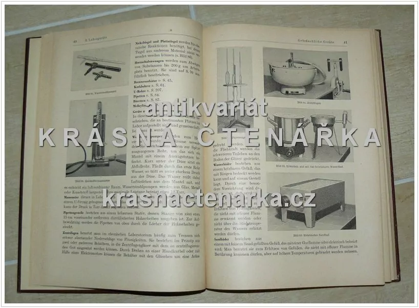 LABORKUNDE FÜR CHEMIEFACHARBEITER UND CHEMIELABORANTEN, Band I.