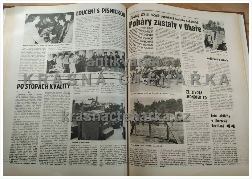 Časopis VLNAŘ, ročník XXXVI, časopis pracovníků n. p. Textilana