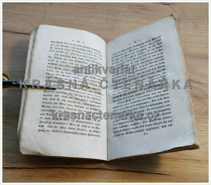 SCHUTZREDE FÜR DEN CÖLIBAT DER KATHOLISCHEN GEISTLICHEN (Sambuda Joseph Anton), vydáno 1827