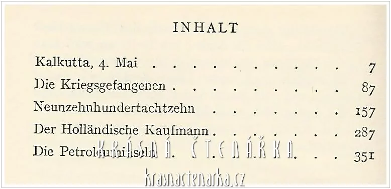 STÜCKE IN PROSA (Feuchtwanger Lion)