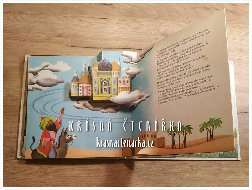 ALADDIN AND HIS MAGIC LAMP (il. Pavlín / Šeďa) (Pop-up kniha)