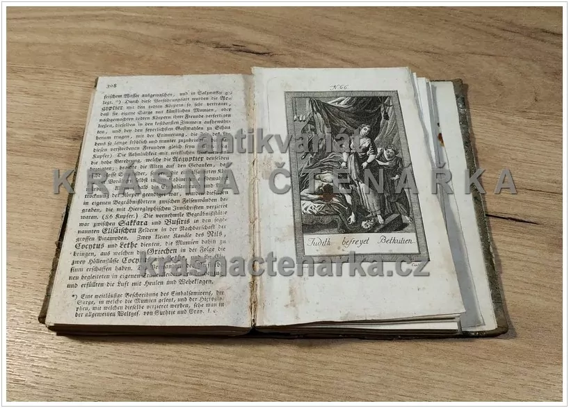 ALLGEMEINE WELTGESICHTE IN BILDERN, Erster Theil, Viertes - SechtesHeft, vydáno cca 1800