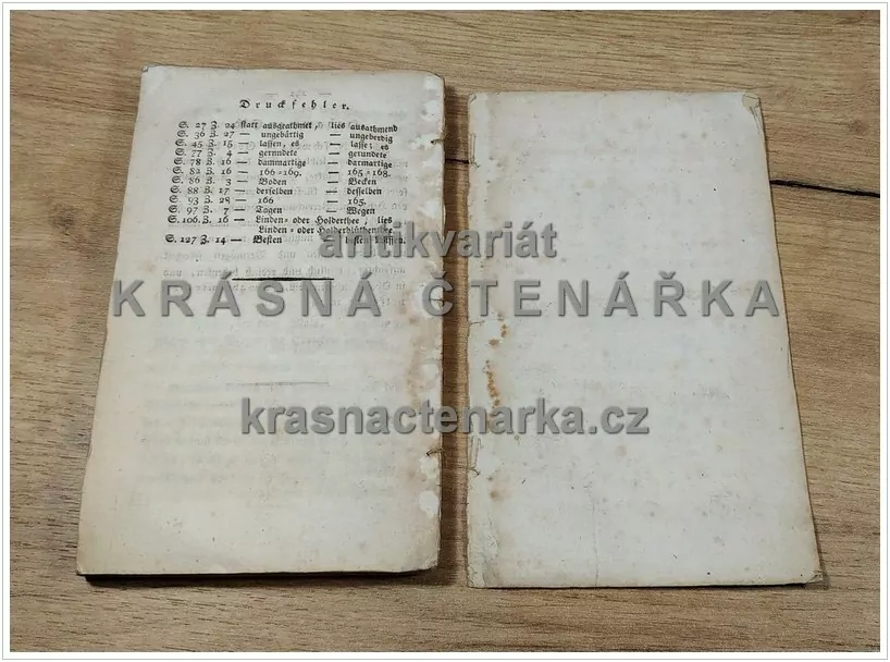 GROßHERZOGLICH BADISCHER HEBAMMEN UNTERRICHT (Porodnictví pro porodní báby), vydáno 1809