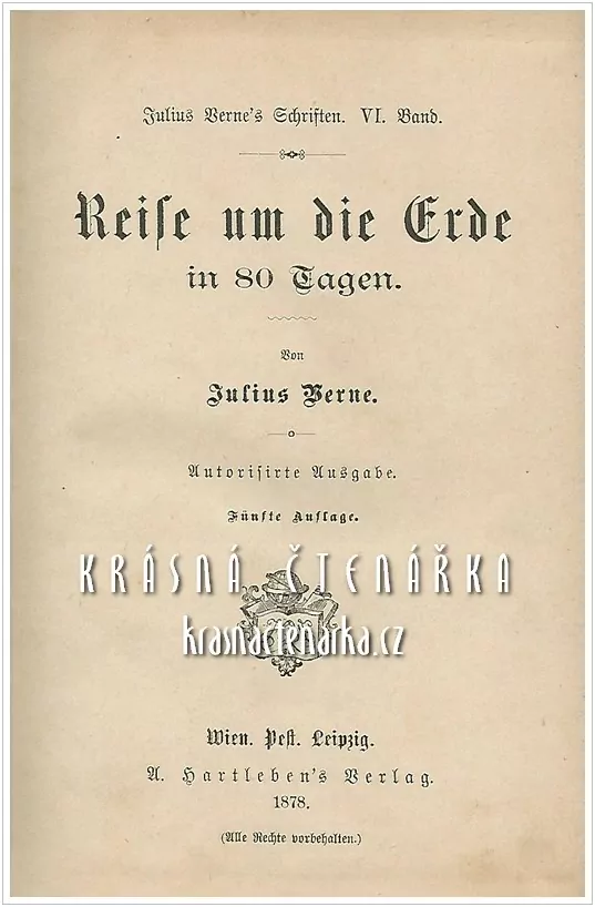 REISE UM DIE ERDE IN 80 TAGEN (Verne Jules)